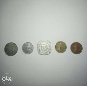 Ek naya paisa + 1 paisa and more old coins