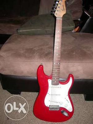 Fender Electric Guitar (red)