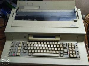 Godrej Electronic Typewriter Good Working condition with 4