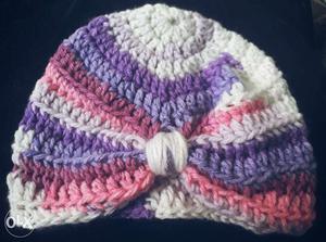 Hand made baby turban..0 to 6months old..new