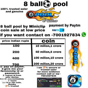 Hurry 8 ball pool coin