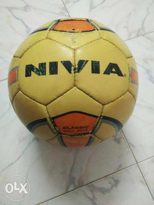 New ball. It is not used.