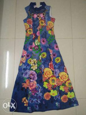 New beautiful party wear gown for 4 yr old girl,