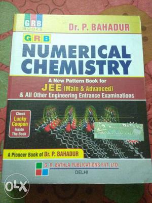 P Bahadur Numerical chemistry, new condition,  edition,