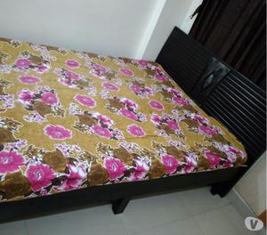 Queen size bed with curl on mattress Bangalore
