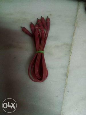 Red Electrical Cable