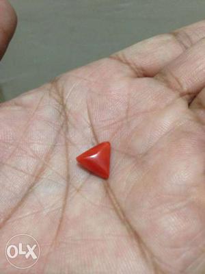 SKG. Italian Red Coral of 3 Carats