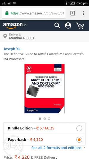 The Definitive Guide to ARM® Cortex®-M3 and