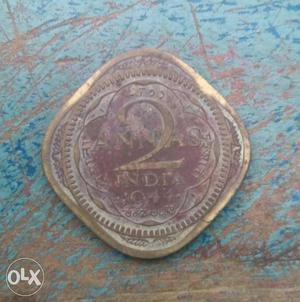 This coin is 2 aana from 