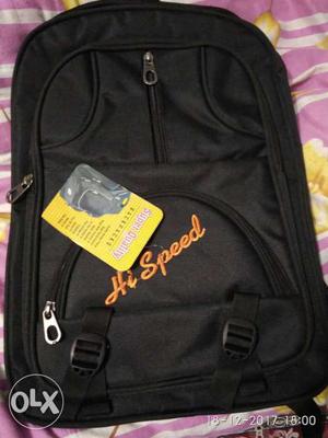 Black HiSpeed Backpack