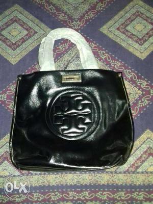 Black Tory Burch Tote Bag