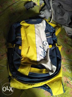 Blue And Yellow skybags Backpack