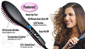 Brand new Imported Product and packed pcs: Hair straighter