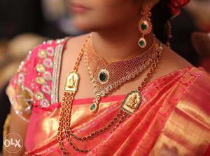 Imitation jewellery for marriage occasion
