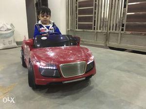 Kid audi car only 10 days old brought for 