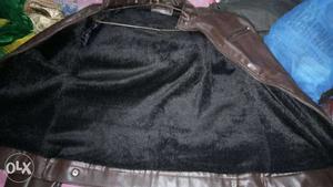 Leather brown Jacket for sale