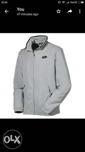 Lotto Original Jacket Good For Running Casual And