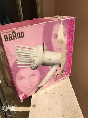 New Unused Braun Hair Dryer