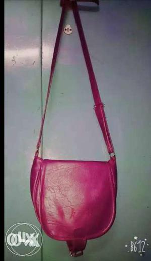 New sling bag colour purple