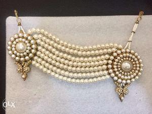 Pearl Jewellery - maang tikka - new and unused