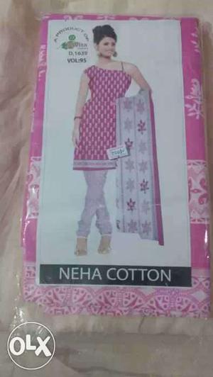 Pink Neha Cotton Sari Pack