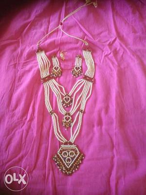 Rani Haar - Jewellery set - Ear rings, ring, necklace