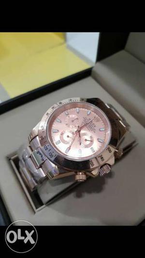 Rose gold color awesome quality brand new