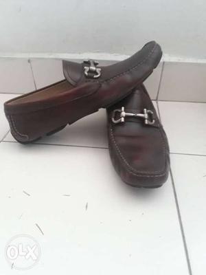 Salvatore Ferragamo Orignal Leather Loafer With