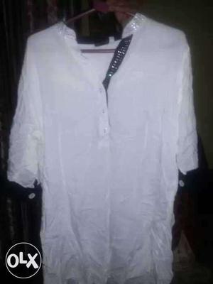 Shirt pattern short kurti for woman /girl new