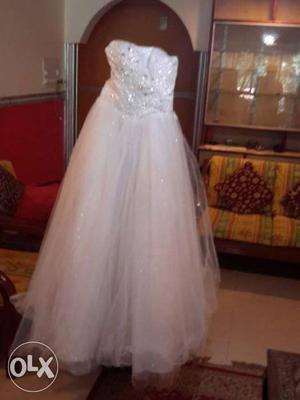Wedding Gown. Used once for 5 hours only. As good