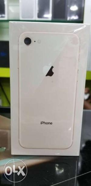 Apple iPhone 8 64gb gold/grey brand new sealed warranty 53k