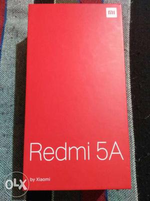 Brand new Redmi 5A mobile 