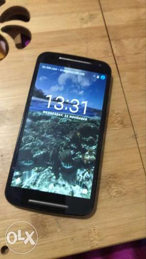 Moto g2 scratchless fon h black clr with oll