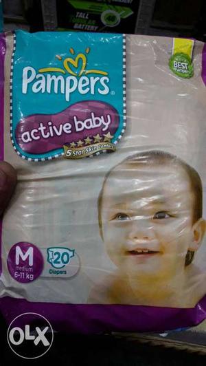 Pampers Active Baby 20-count Diaper Pack