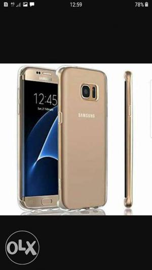 Samsung-S7 Edge-32gb (gold) 4g Mobile 4gb ram
