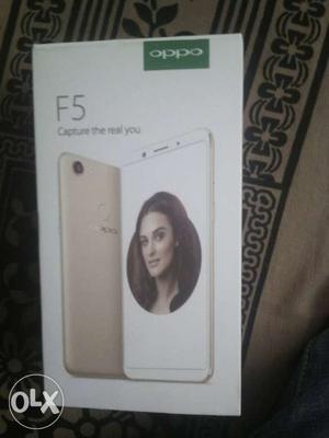 Seal pack oppo f5 camera phone Get it  rs less than