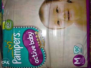Selling Pampers Active Baby size -M (6-11kg) at