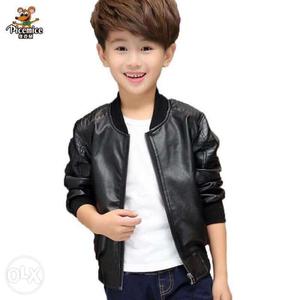 #leather jacket #for children