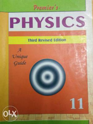 11 th std physics premier guide 2 years old