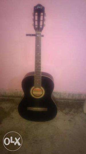 Acoustic Guitar used 4 months only you will get capo free