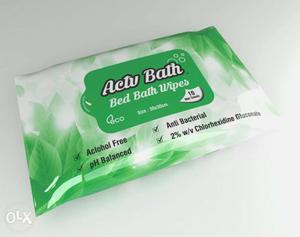 Actu Bath Bed Bath Wipes Pack
