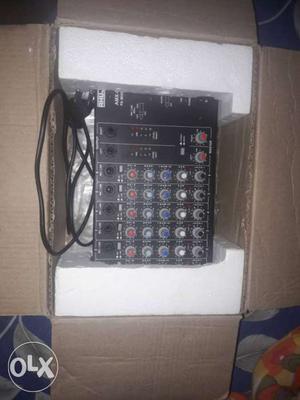 Ahuja stereo audio mixer 6 channel not used look like brand
