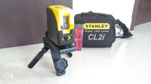 Black And Yellow Stanley Cross Line Level CL 2i