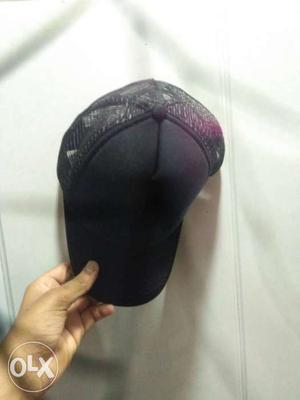 Black Mesh-back Cap