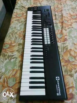 Black Novation Electronic Keyboard