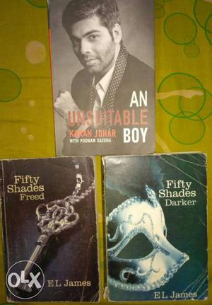 Books (2 Novels + 1 autobiography)
