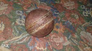 Brown leather Ball