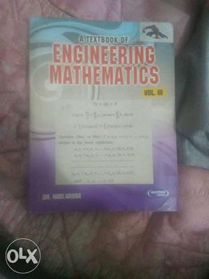 Engineering mathematics 3 sem volume 3 hari arora