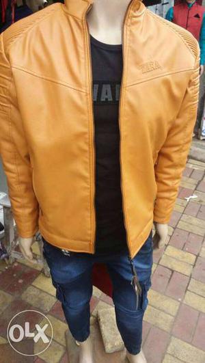 Exclusive zara Brand Leather jacket sale. only 5