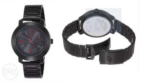 Fast track watch Black Re